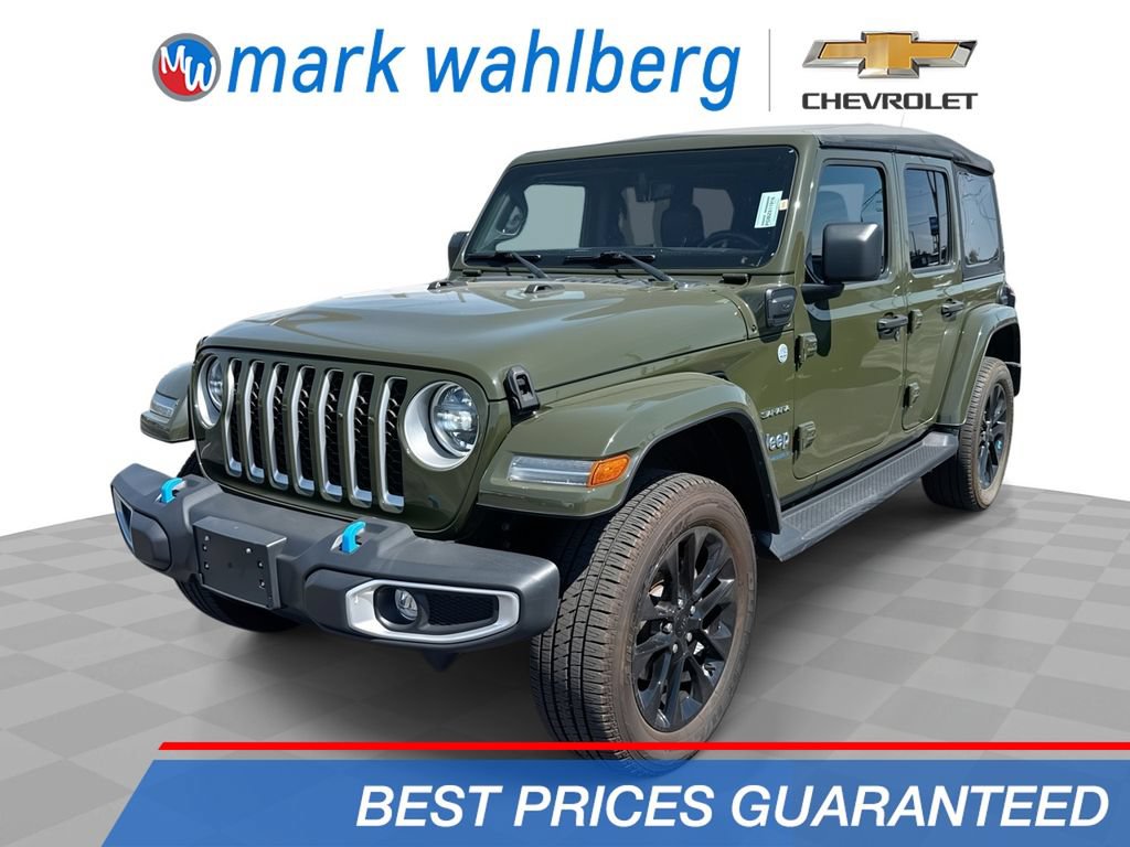 Used 2023 Jeep Wrangler Unlimited Sahara w/ Cold Weather Group AWD/4WD image 1