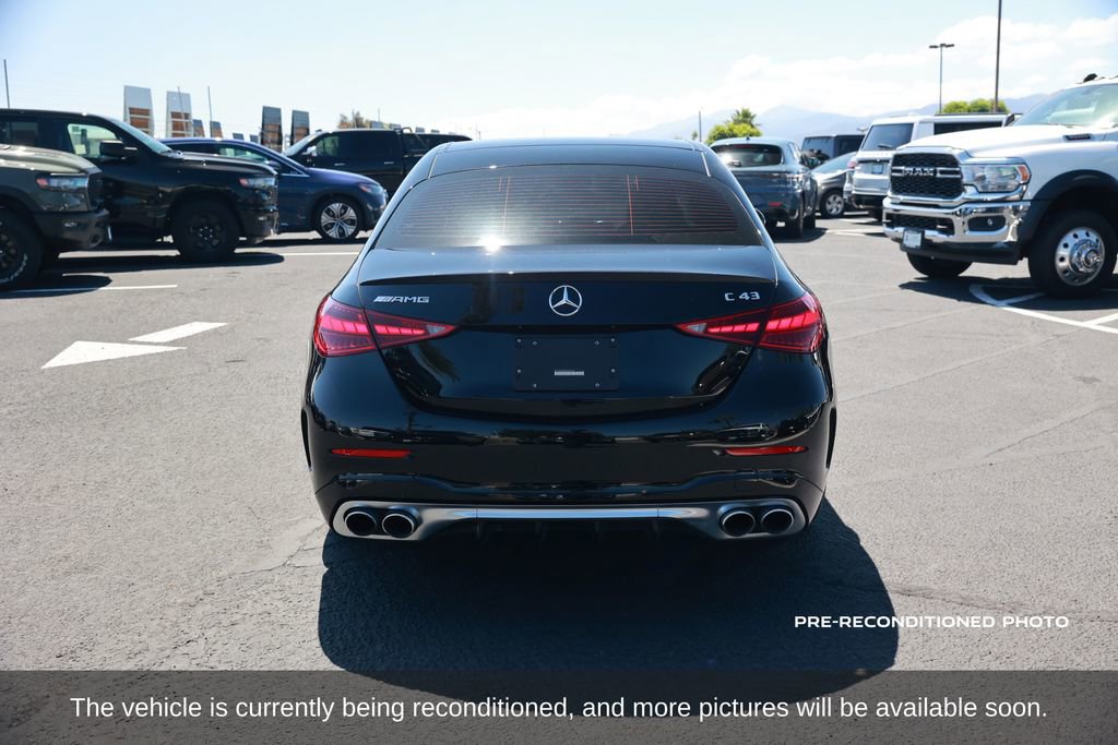 Used 2025 Mercedes-Benz C 43 AMG 4MATIC Sedan image 4