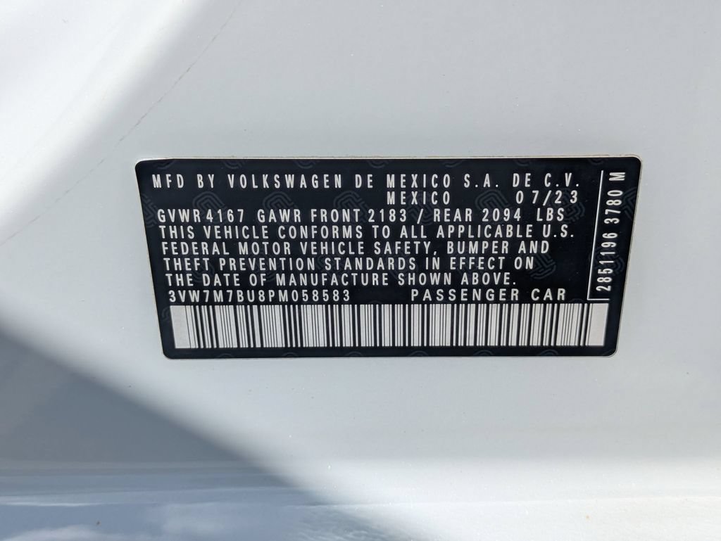 Used 2023 Volkswagen Jetta SE FWD image 35