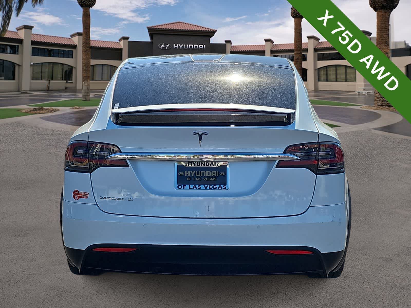 Used 2018 Tesla Model X 75D AWD/4WD image 7