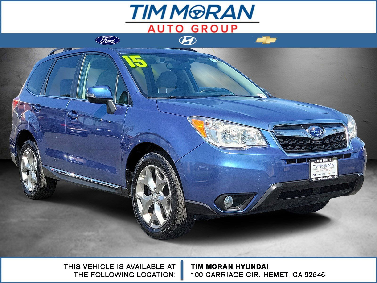 Used 2015 Subaru Forester 2.5i Touring w/ Eyesight & Navigation System AWD/4WD image 1
