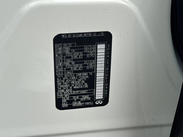 Used 2023 INFINITI QX55 Luxe w/ Cargo Package image 36