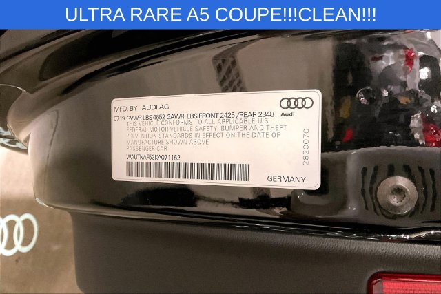 Used 2019 Audi A5 2.0T Premium Plus w/ Premium Plus AWD/4WD image 35