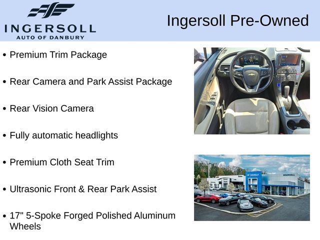 Used 2012 Chevrolet Volt Premium w/ Premium Trim Package FWD image 10