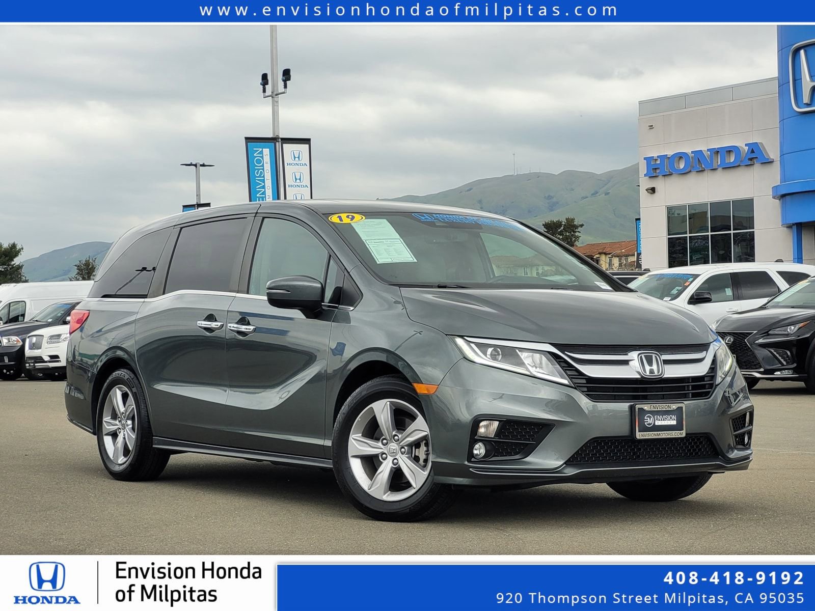 Used 2019 Honda Odyssey EX-L