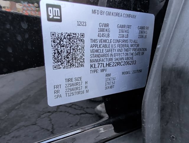 Used 2024 Chevrolet Trax LT w/ Driver Confidence Package FWD image 26