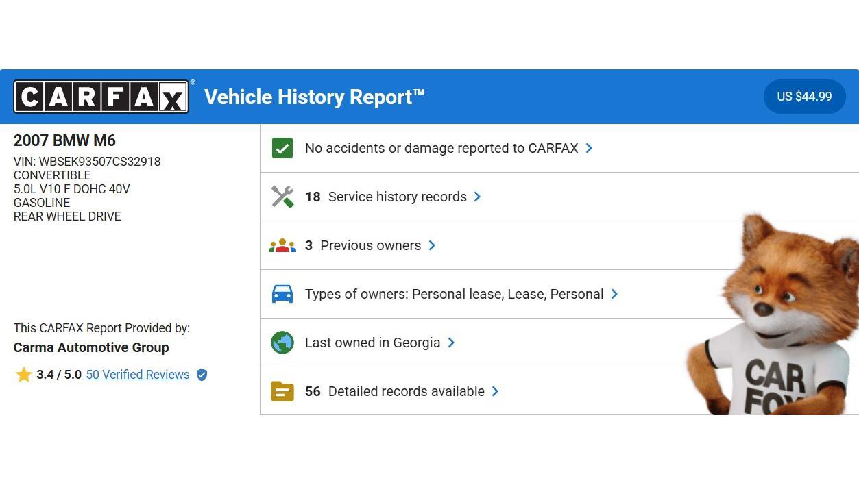 Used 2007 BMW M6 Convertible image 16