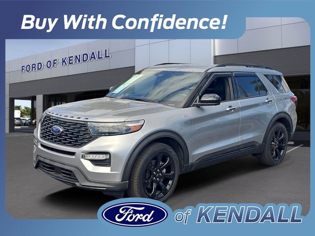 Used 2023 Ford Explorer ST-Line w/ Class IV Trailer Tow Package RWD image 1
