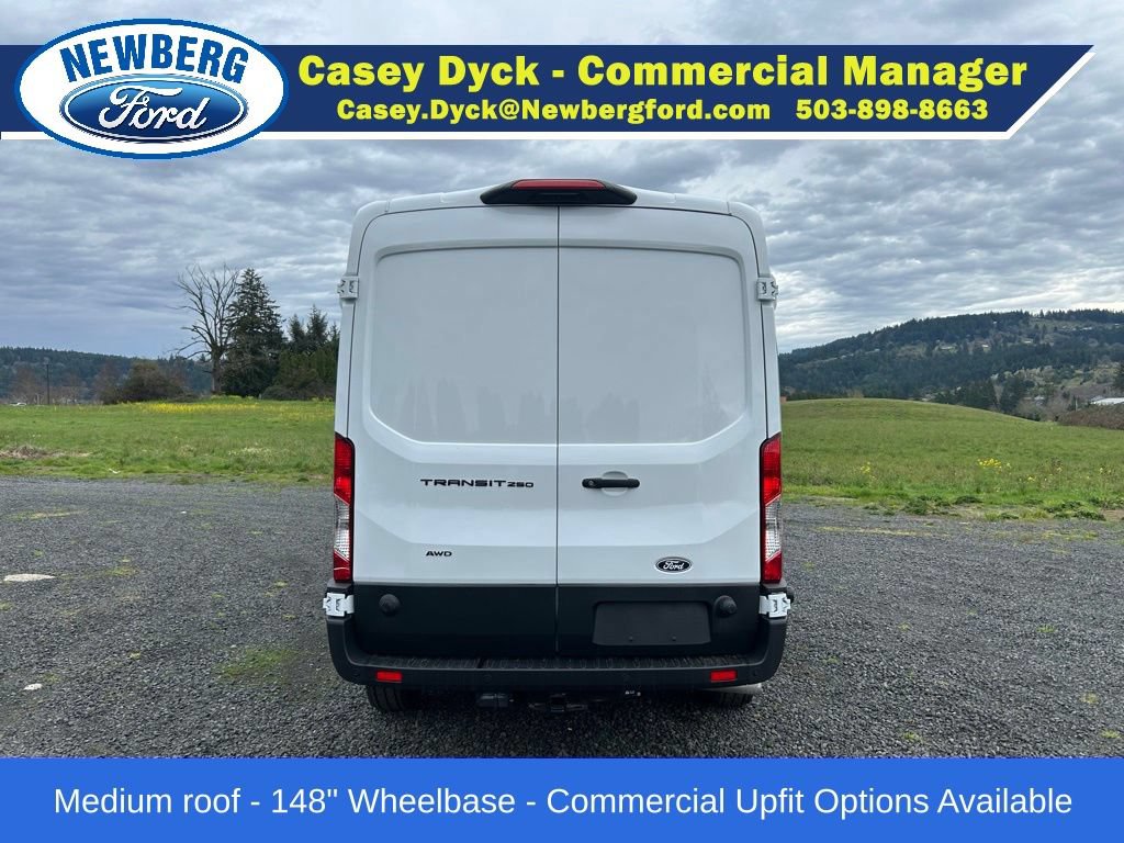 New 2026 Ford Transit 250 148 Medium Roof Extended AWD w/ Load Area Protection Package image 7