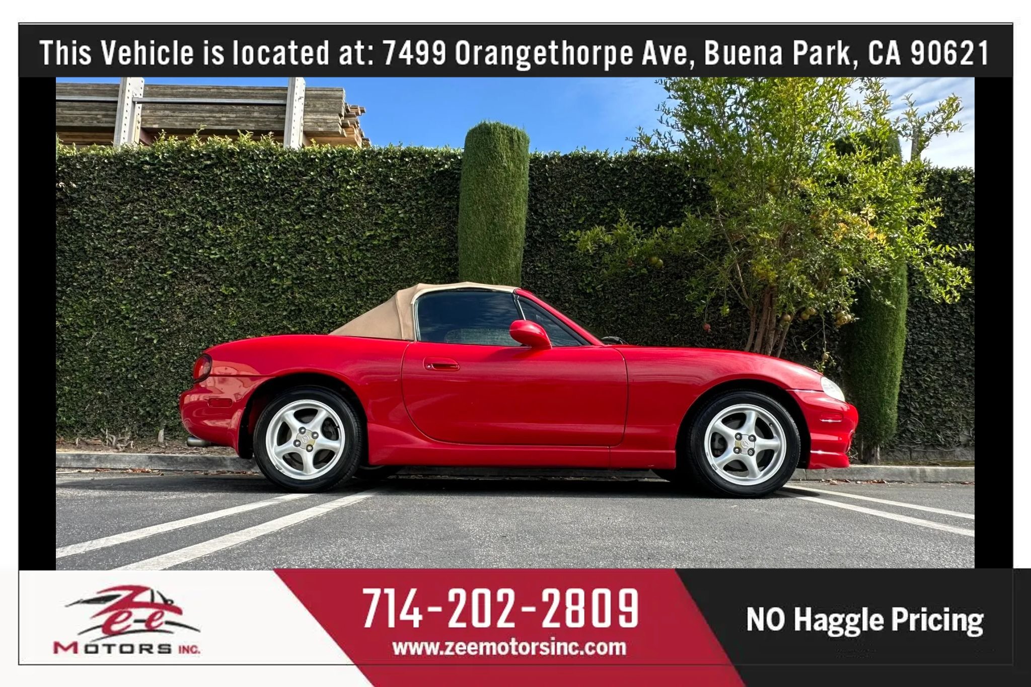 Used 2000 MAZDA MX-5 Miata LS RWD image 5