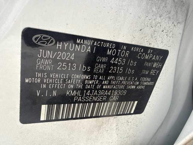 Certified 2024 Hyundai Sonata SEL w/ Convenience Package FWD image 15