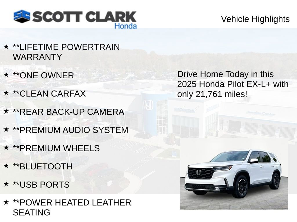 Used 2025 Honda Pilot EX-L image 11