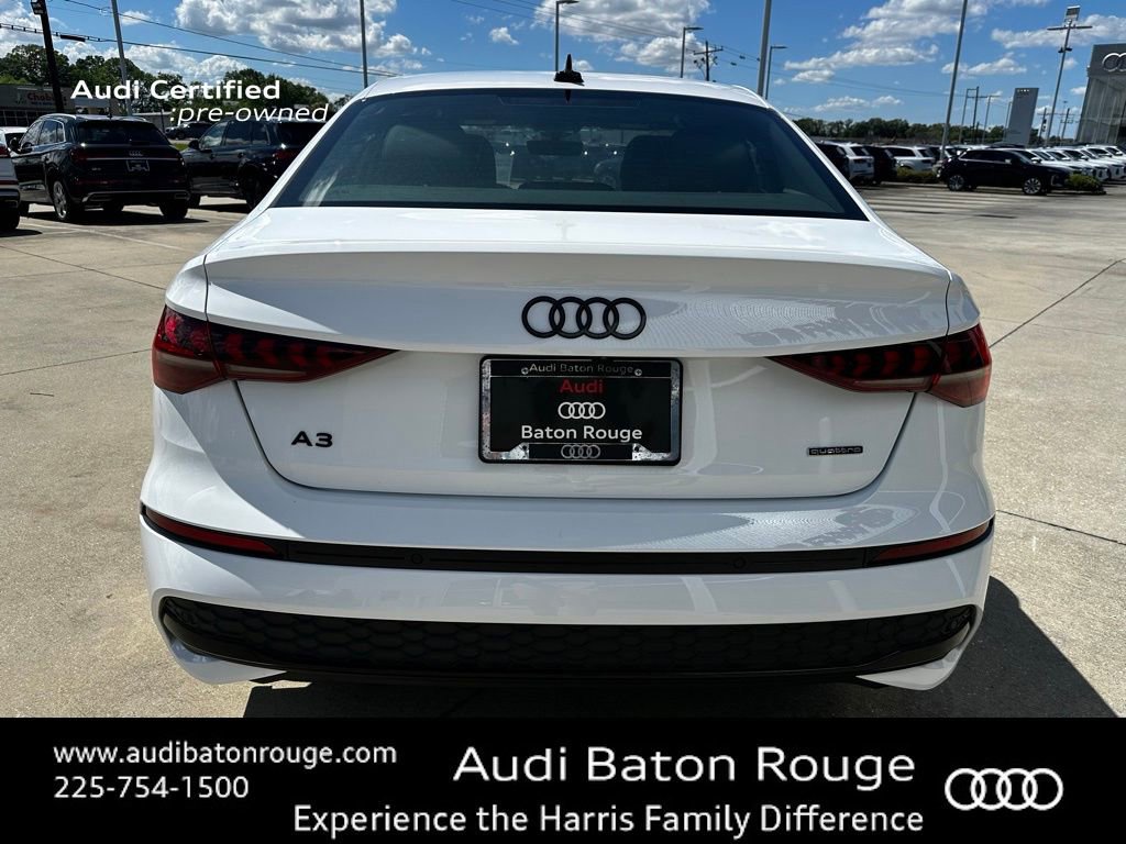 Certified 2025 Audi A3 2.0T Premium w/ Black Optic Package AWD/4WD image 3