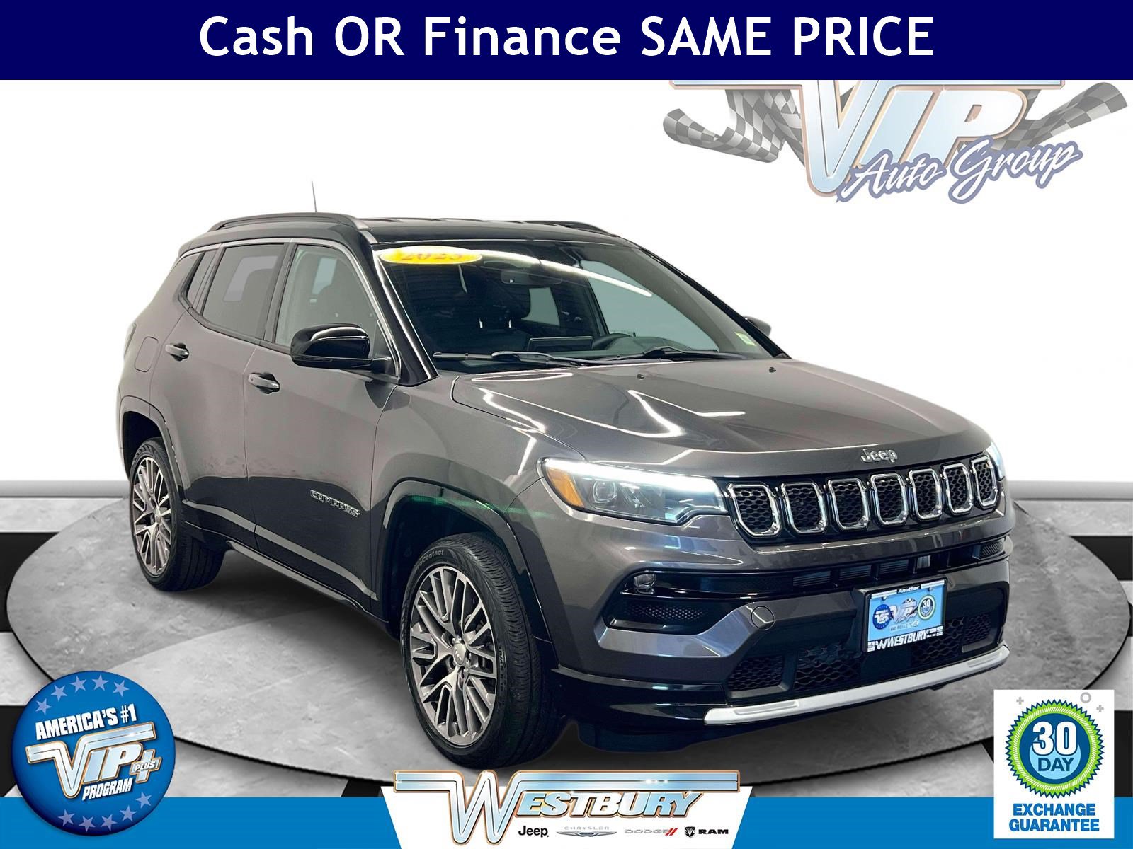 Certified 2023 Jeep Compass Limited w/ Elite Group AWD/4WD image 1