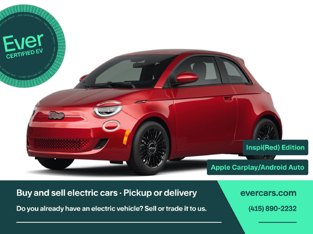 Used 2024 FIAT 500 e (RED) FWD image 1