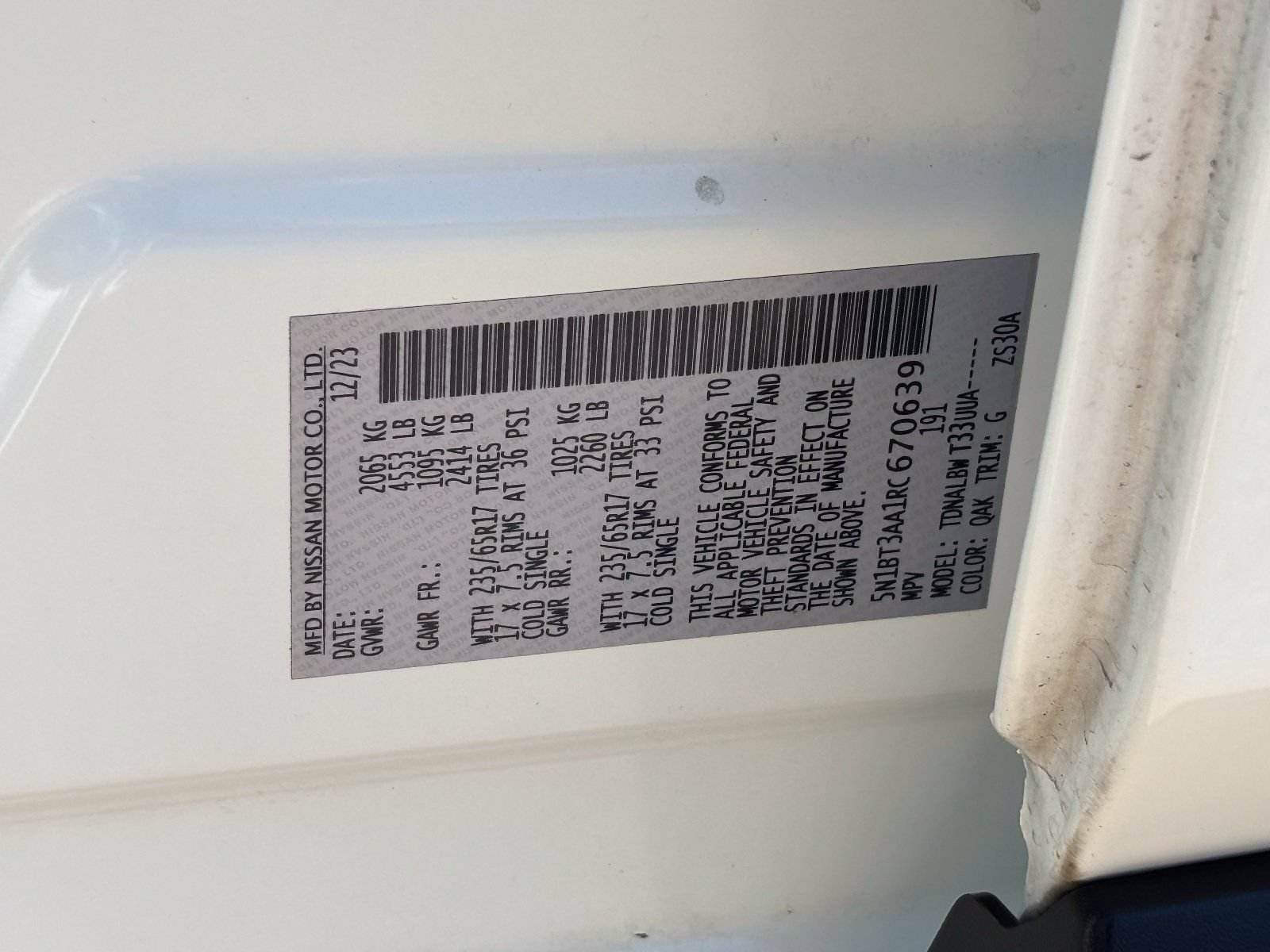 Certified 2024 Nissan Rogue S FWD image 34