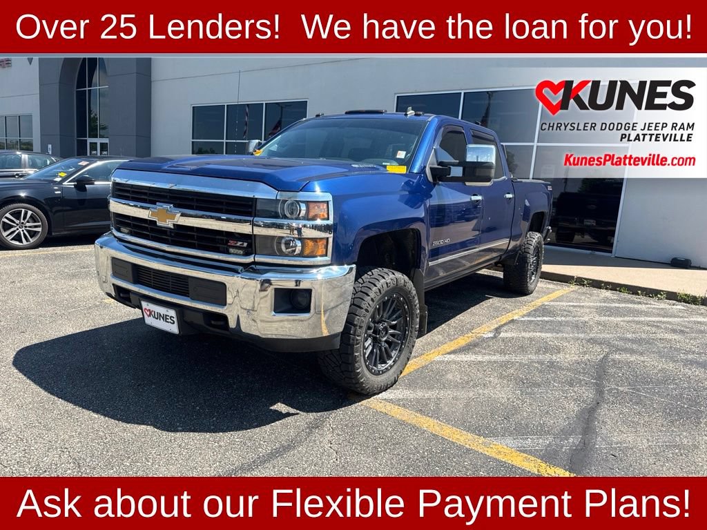 Used 2015 Chevrolet Silverado 2500 LTZ w/ Duramax Plus Package AWD/4WD image 4