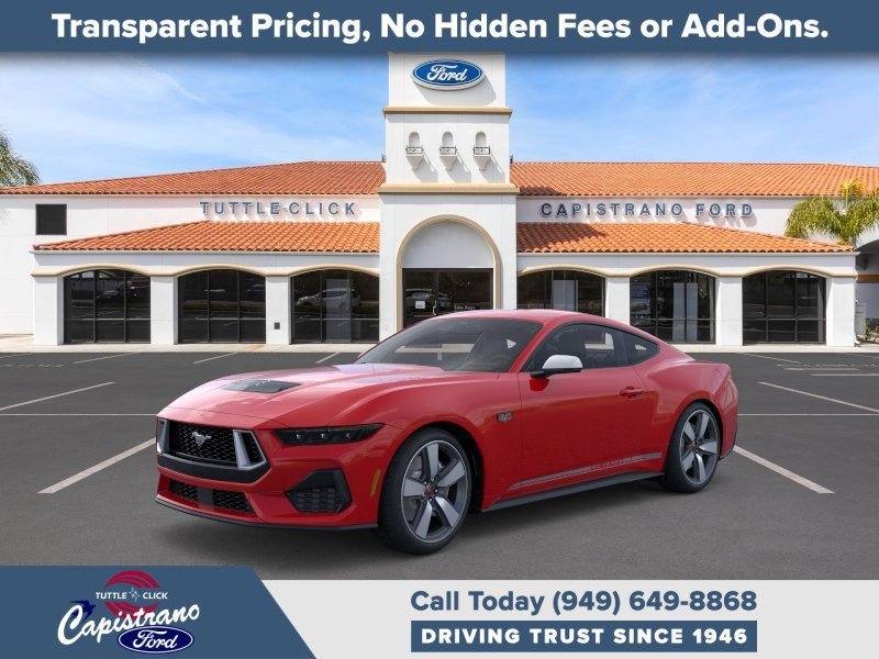 New 2025 Ford Mustang GT Premium w/ 60th Anniversary Package RWD image 1