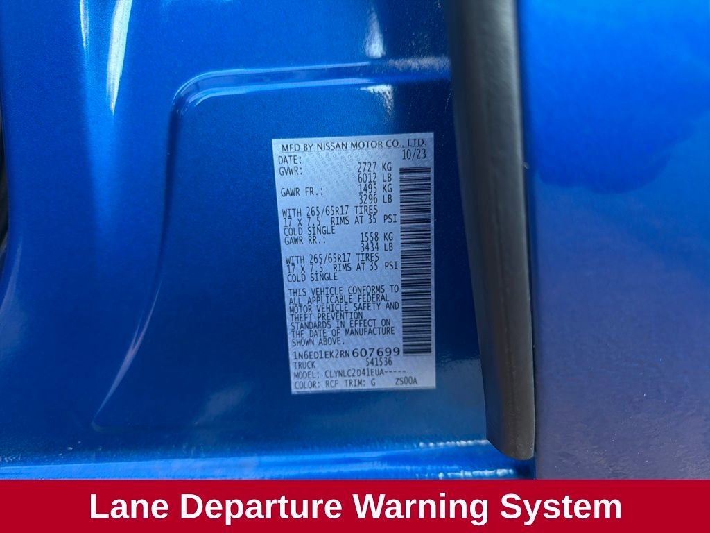 Used 2024 Nissan Frontier SV w/ SV Convenience Package image 20