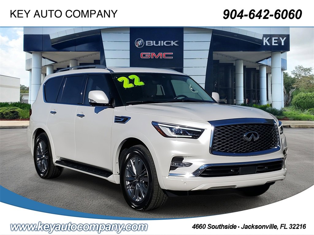 Used 2022 INFINITI QX80 Luxe w/ Cargo Package video 1