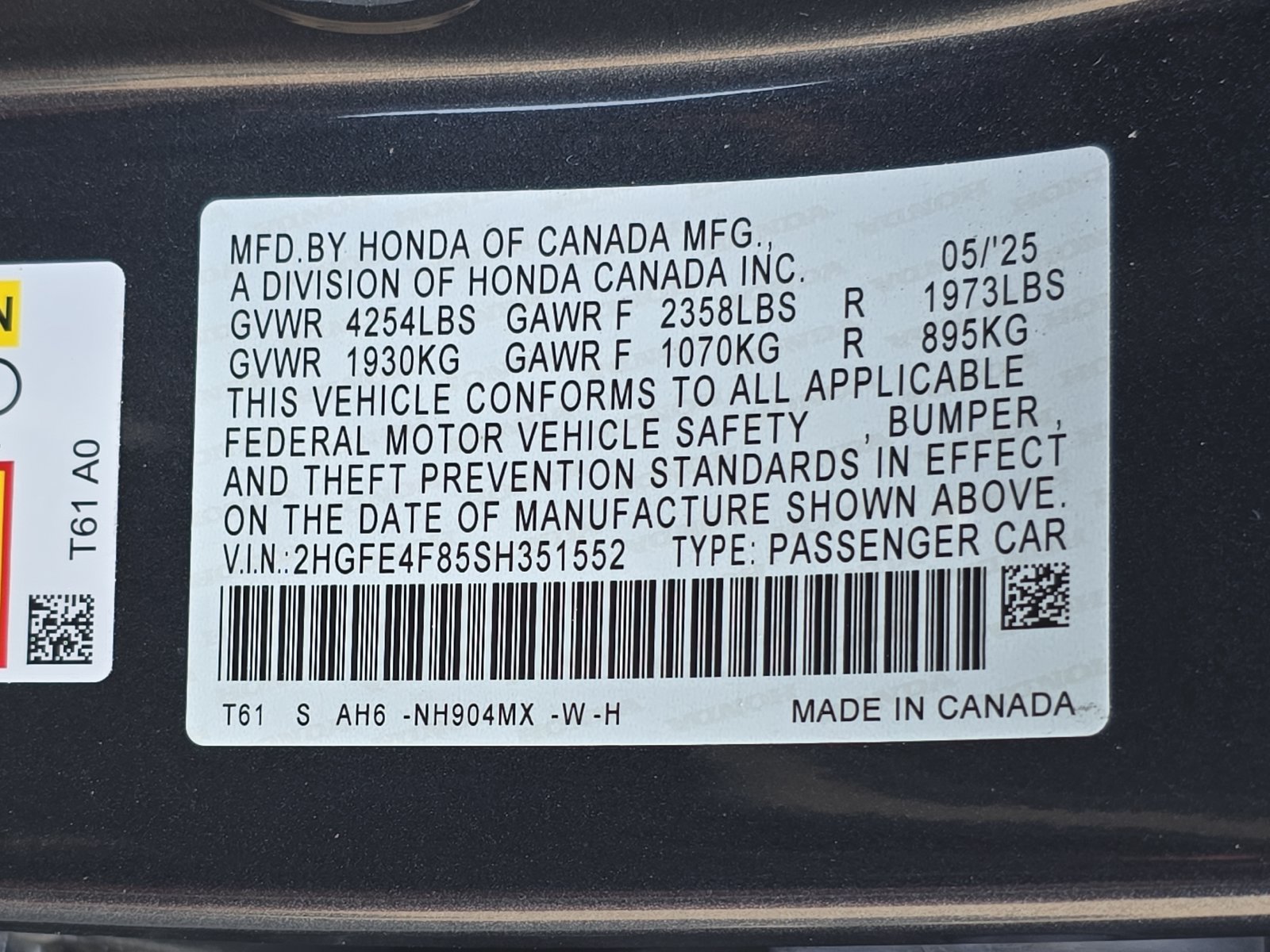 Used 2025 Honda Civic Sport image 31