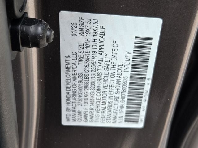 Certified 2026 Honda Odyssey Touring image 44