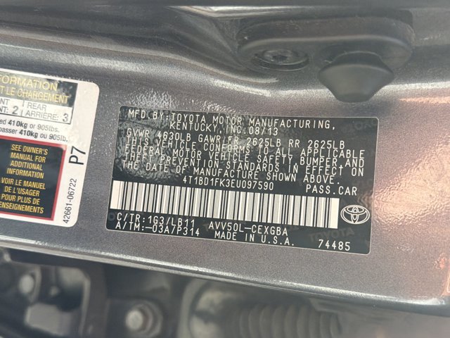 Used 2014 Toyota Camry XLE w/ Leather Package FWD image 24