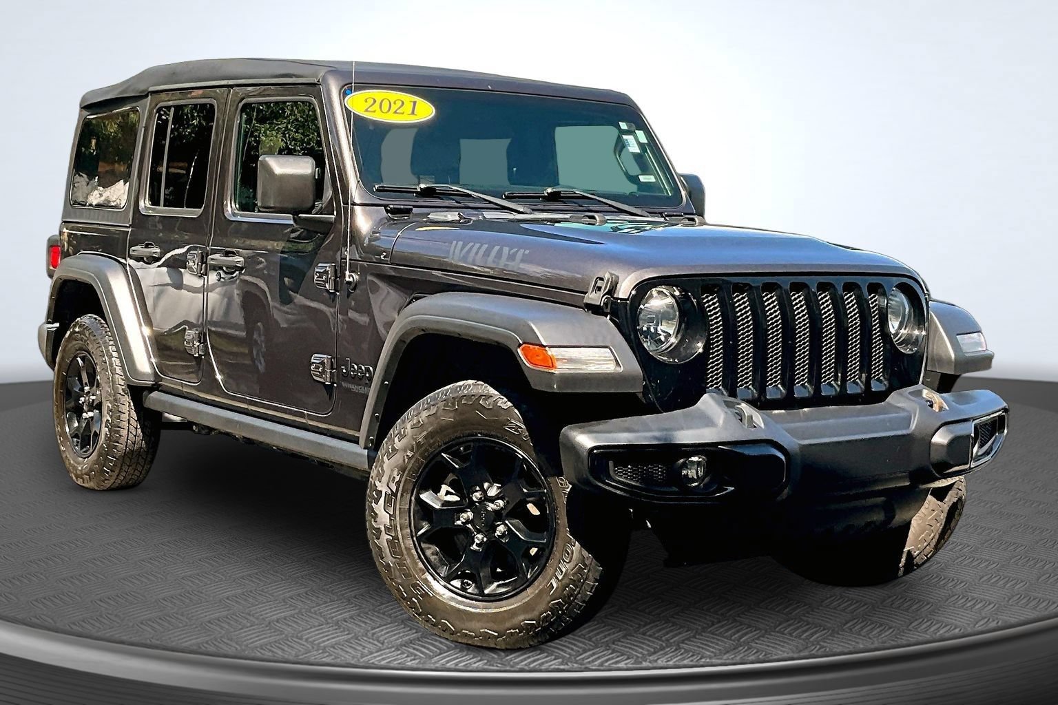 Used 2021 Jeep Wrangler Unlimited Sport AWD/4WD image 2