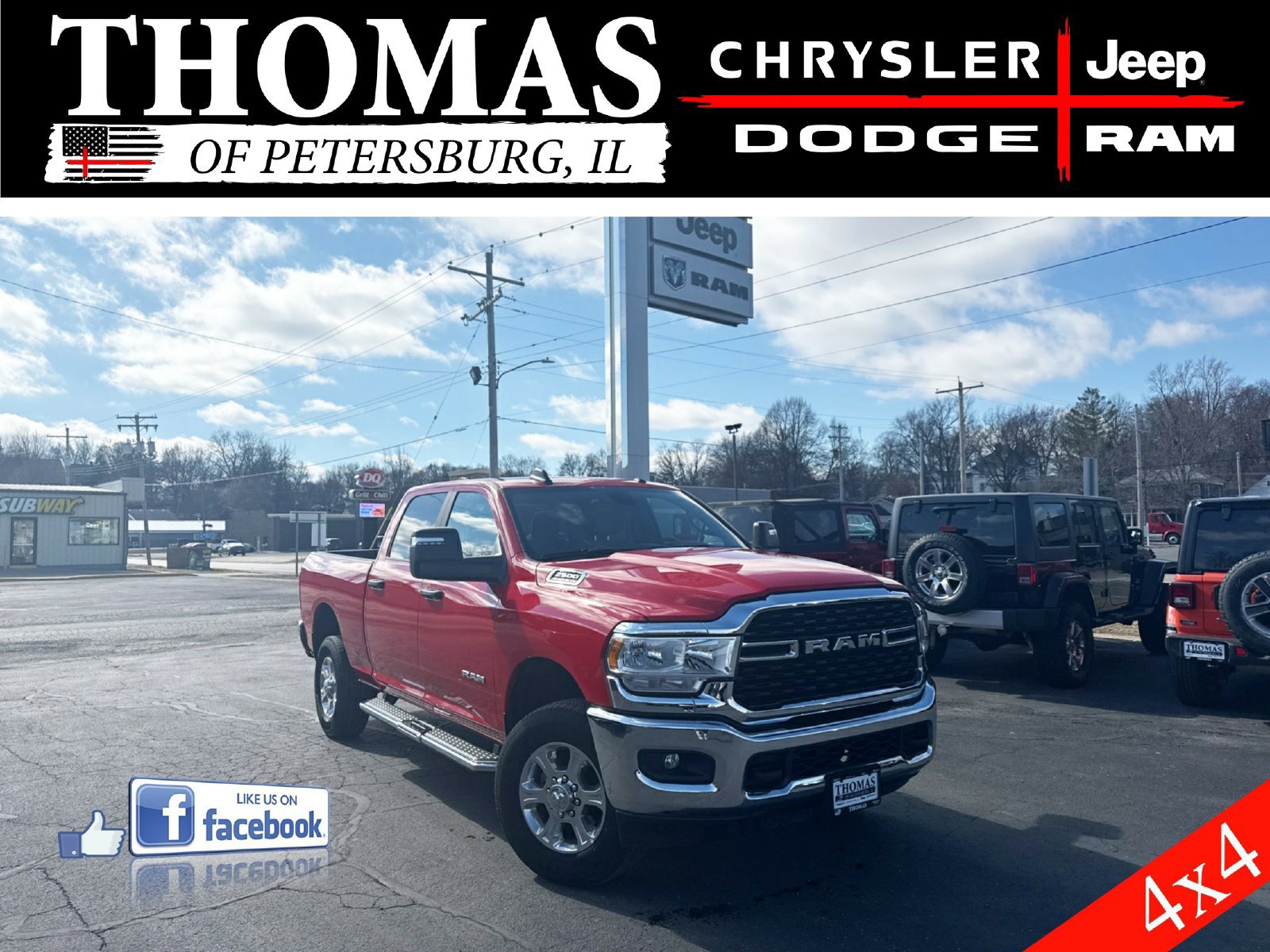 Used 2024 RAM 2500 Big Horn w/ Bed Utility Group AWD/4WD image 1