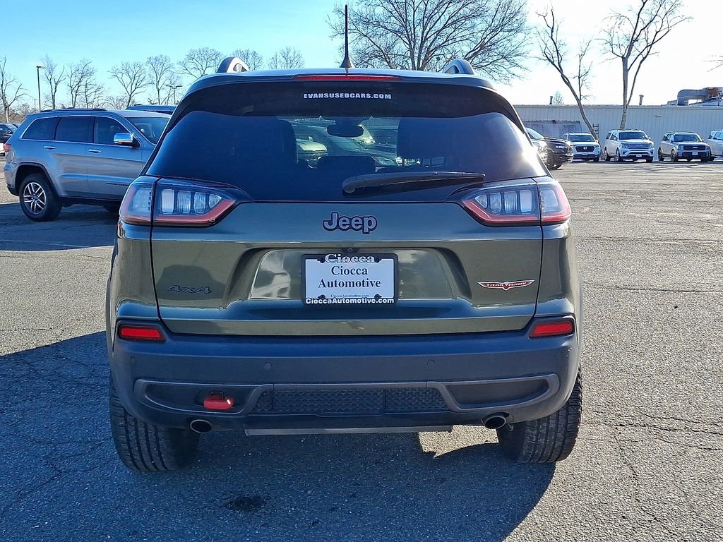 Used 2021 Jeep Cherokee Trailhawk w/ Premium Leather Package image 8