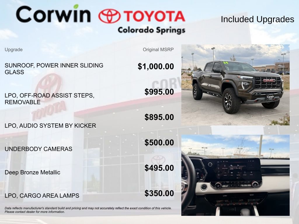 Used 2024 GMC Canyon AT4X AWD/4WD image 4