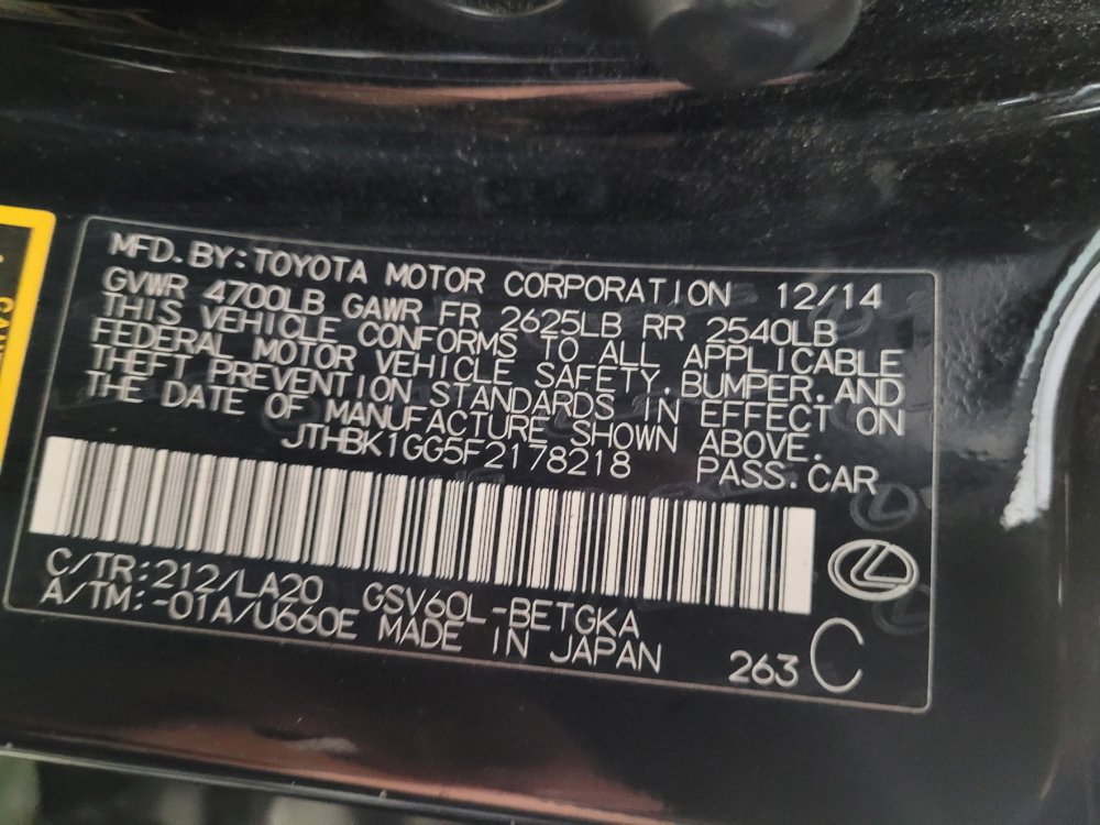 Used 2015 Lexus ES 350 FWD image 33