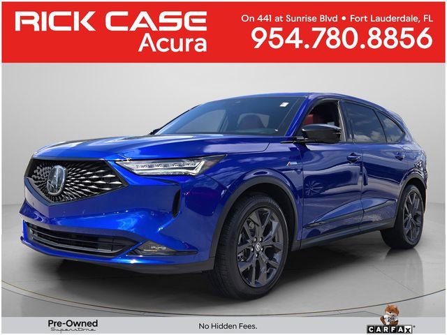 Used 2022 Acura MDX A-Spec AWD/4WD image 1