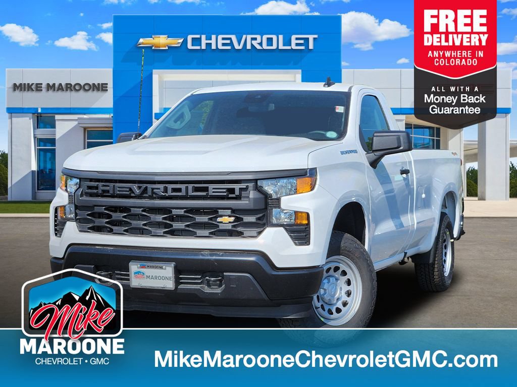 New 2026 Chevrolet Silverado 1500 W/T w/ WT Value Package AWD/4WD image 1