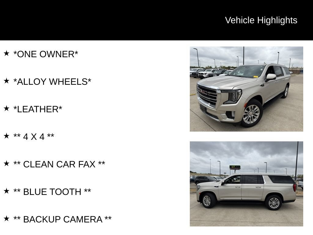 Used 2023 GMC Yukon XL SLT w/ SLT Luxury Package AWD/4WD image 4