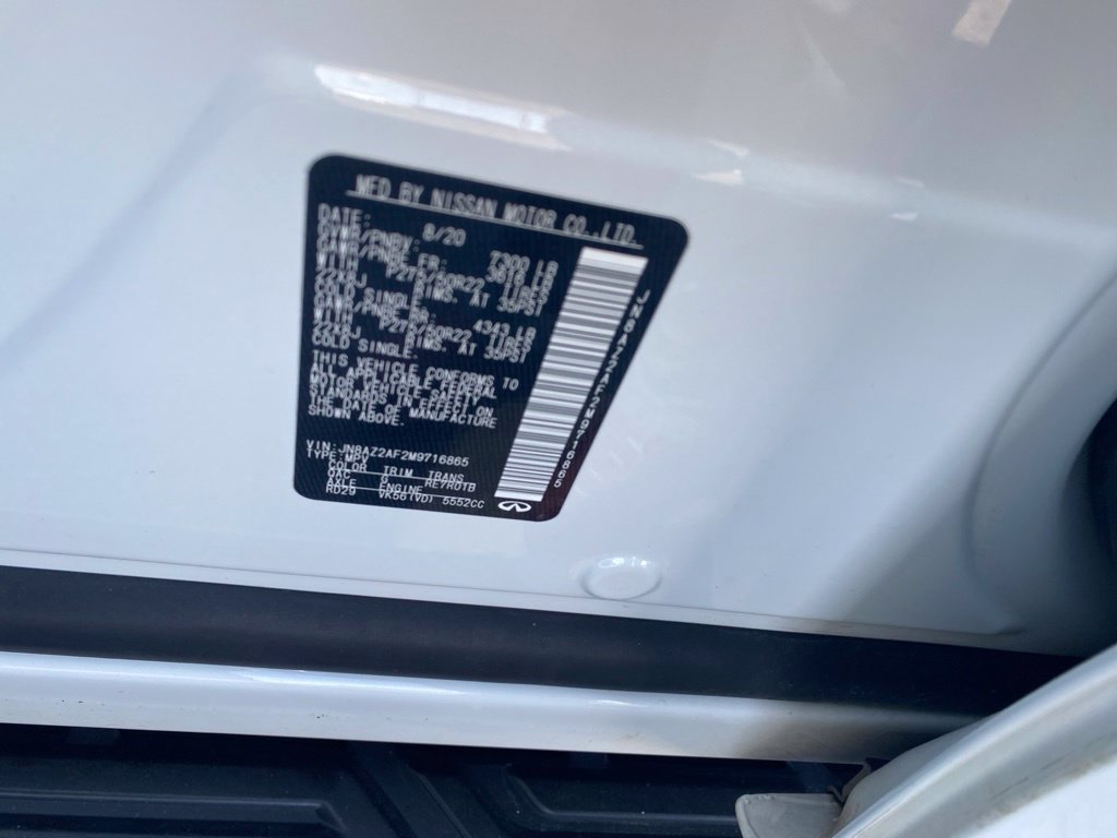 Used 2021 INFINITI QX80 Premium Select w/ Cargo Package RWD image 47