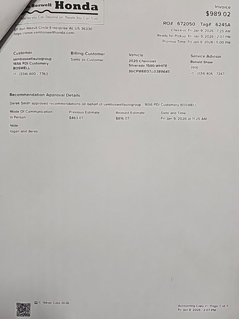 Used 2020 Chevrolet Silverado 1500 LTZ w/ LTZ Premium Package image 61