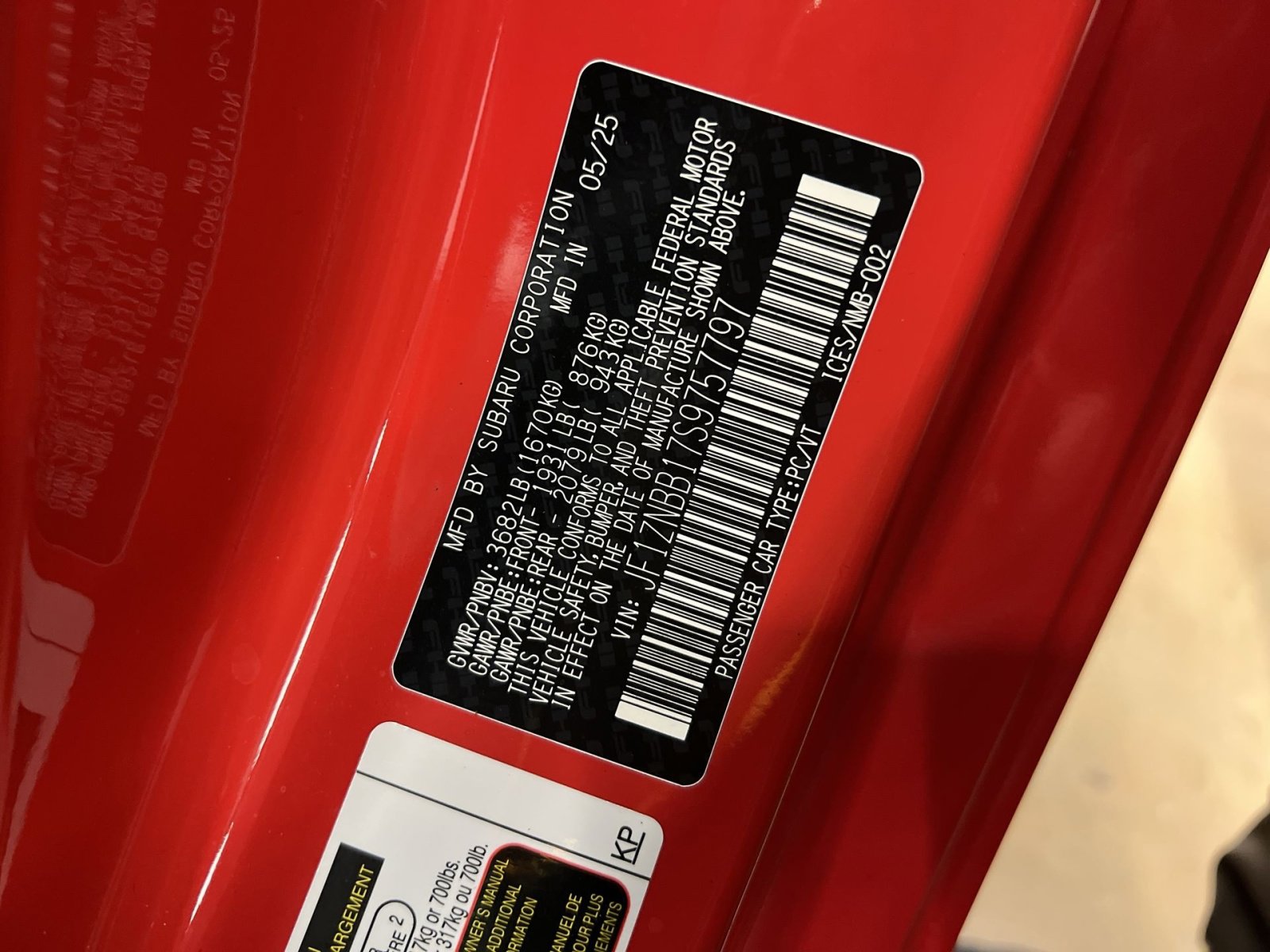 Used 2025 Toyota GR86 w/ ALL Weather Mat Package (TMS) image 26