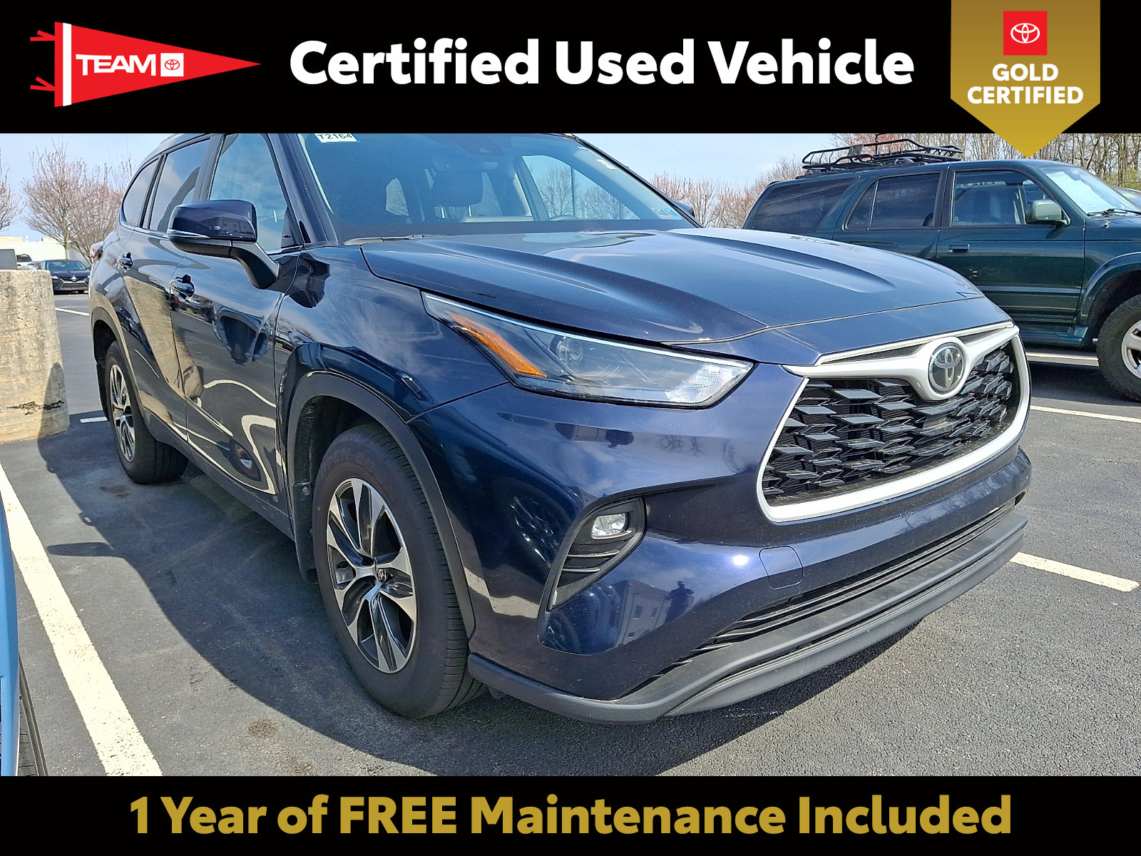 Certified 2025 Toyota Highlander XLE image 1