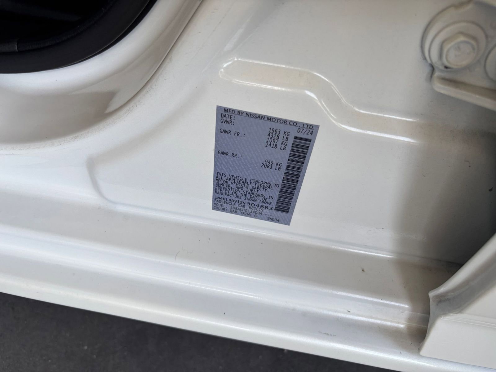 Used 2025 Nissan Altima 2.5 SV FWD image 30