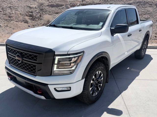Used 2021 Nissan Titan PRO-4X w/ Off Road Protection Package AWD/4WD image 1