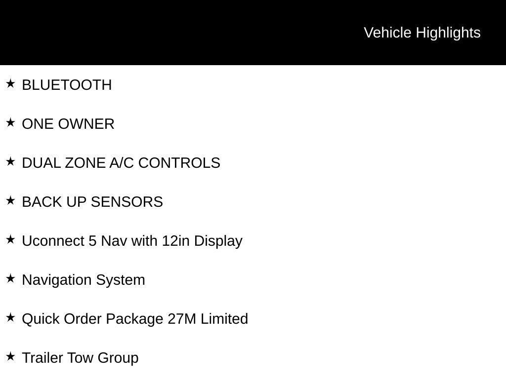 Used 2023 RAM 1500 Limited w/ Trailer Tow Group image 16