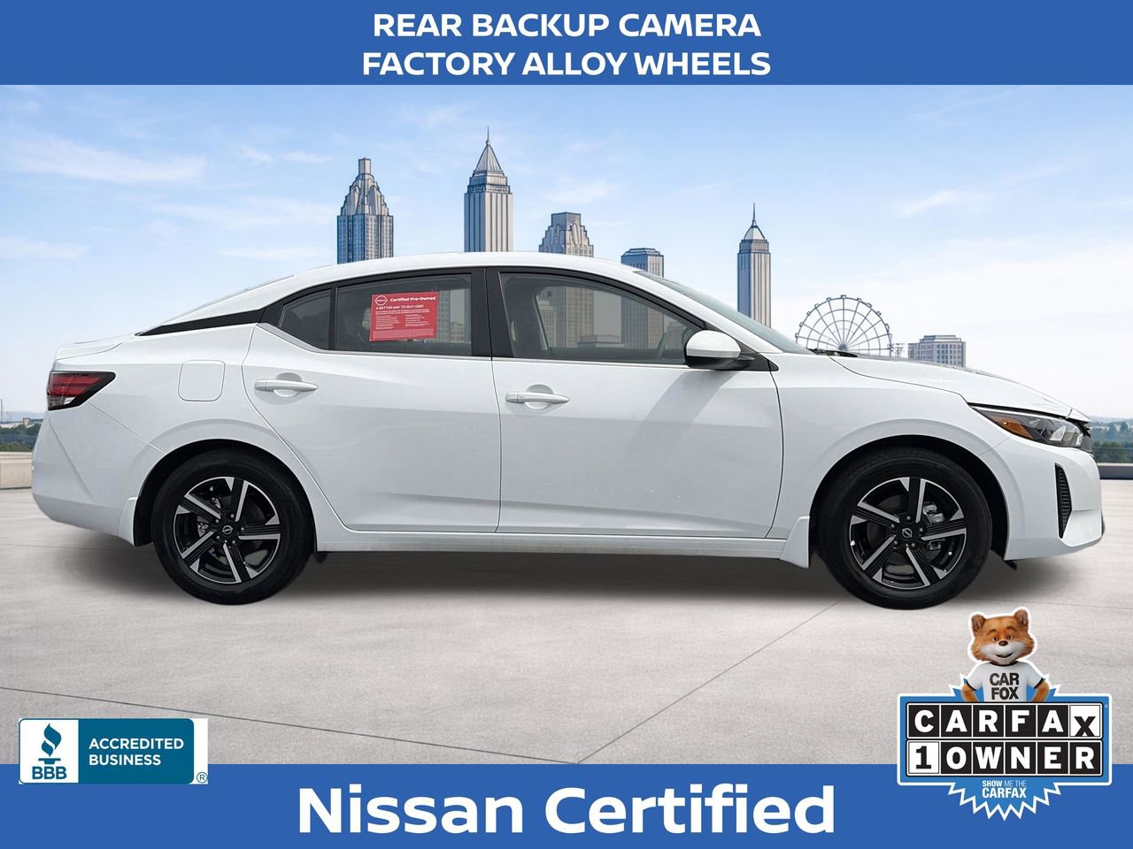 Certified 2025 Nissan Sentra SV w/ All-Weather Package image 6