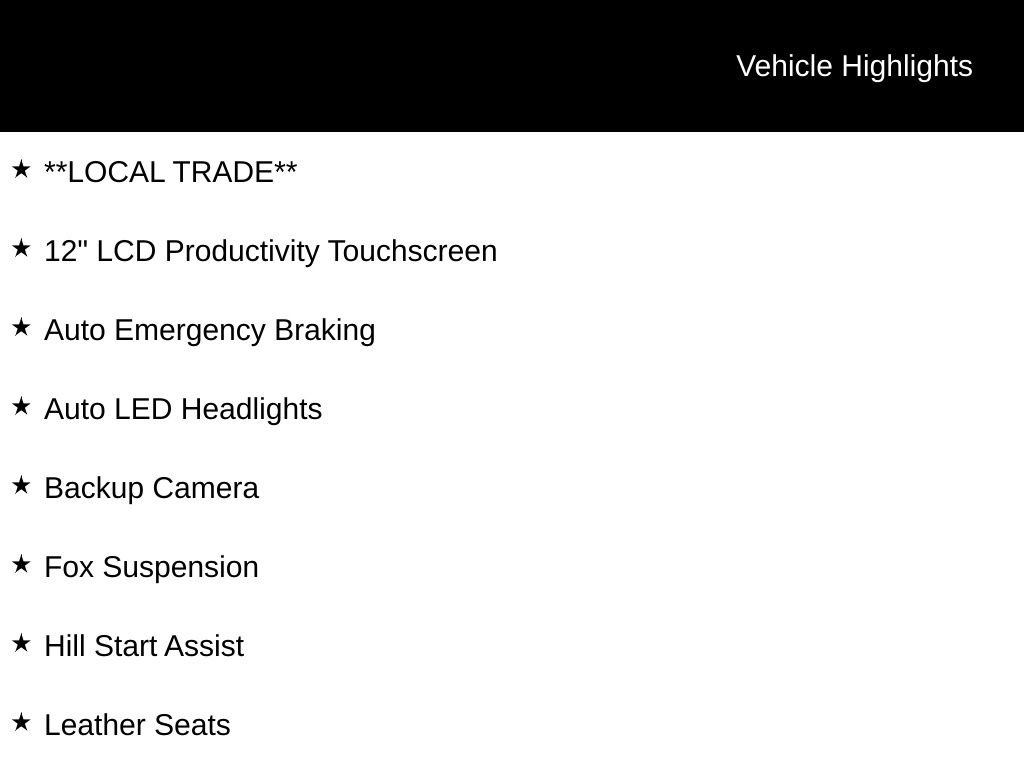 Used 2024 Ford Bronco Raptor w/ Interior Carbon Fiber Pack 6 image 4