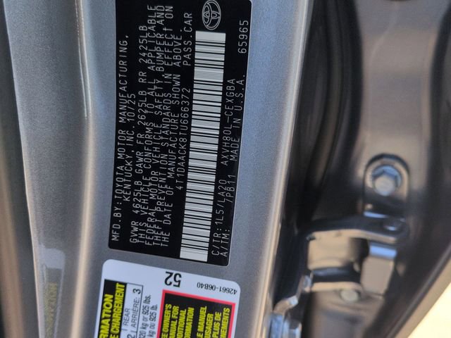 New 2026 Toyota Camry XLE image 29