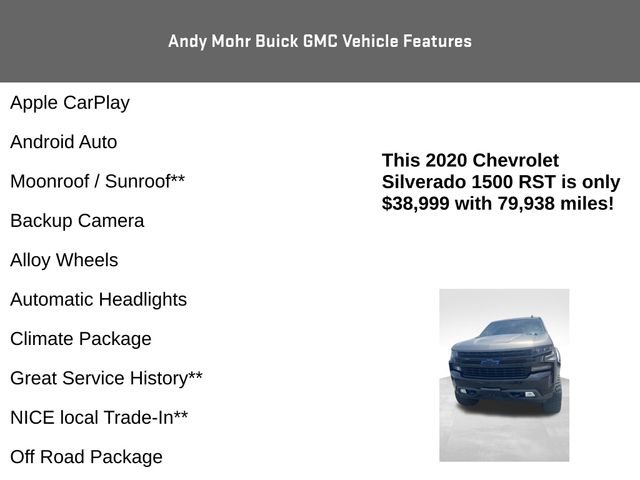 Used 2020 Chevrolet Silverado 1500 RST w/ All-Star Edition AWD/4WD image 4