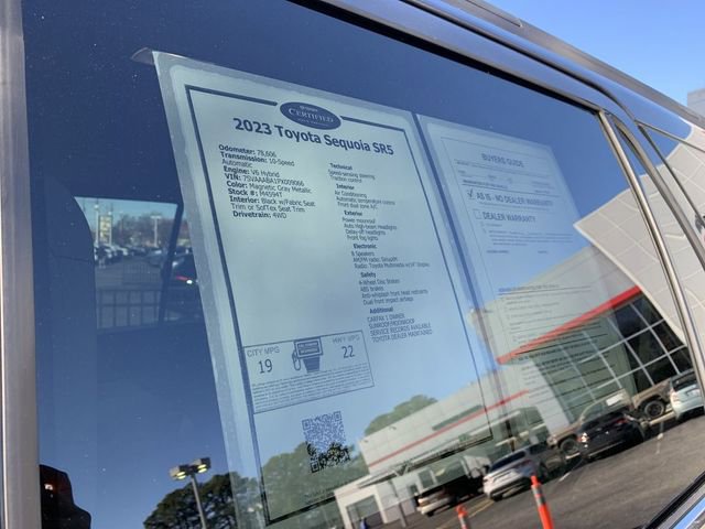 Used 2023 Toyota Sequoia SR5 w/ SR5 Premium Package image 39