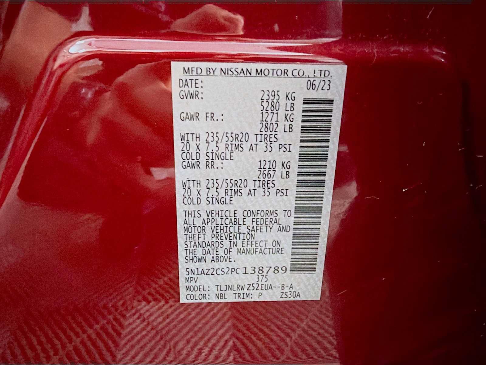 Certified 2023 Nissan Murano SL w/ SL Moonroof Package AWD/4WD image 31