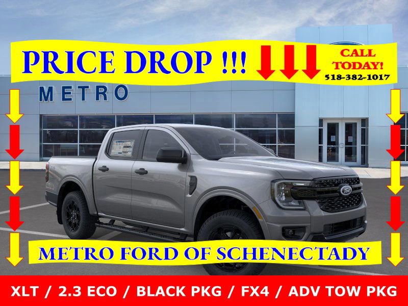 New 2025 Ford Ranger XLT w/ FX4 Off-Road Package