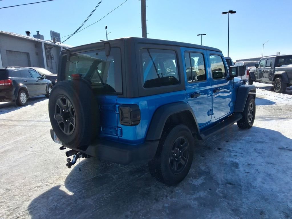 Certified 2021 Jeep Wrangler Unlimited Sport AWD/4WD image 8